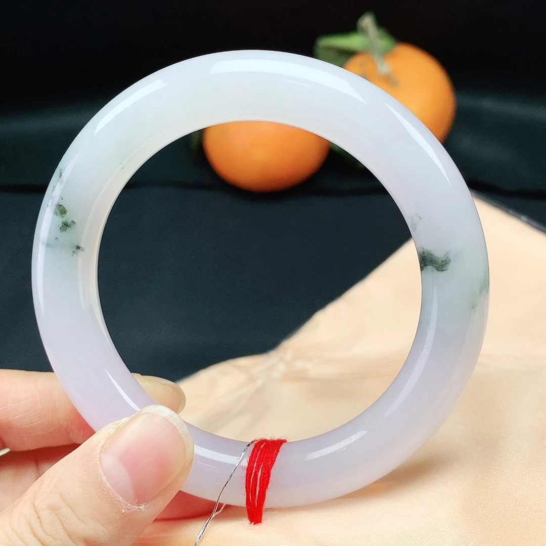 翡翠手镯未镶嵌57胖