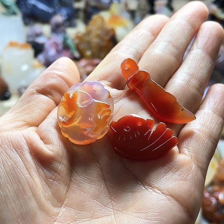 玛瑙/玉髓未镶嵌饰品