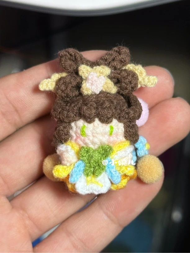 蔡文姬花朝如约王者荣耀钩织玩偶手工毛线可爱软【全店满两件包邮】