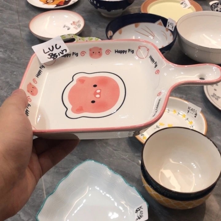 陶瓷微瑕盘碗碟介意勿拍个