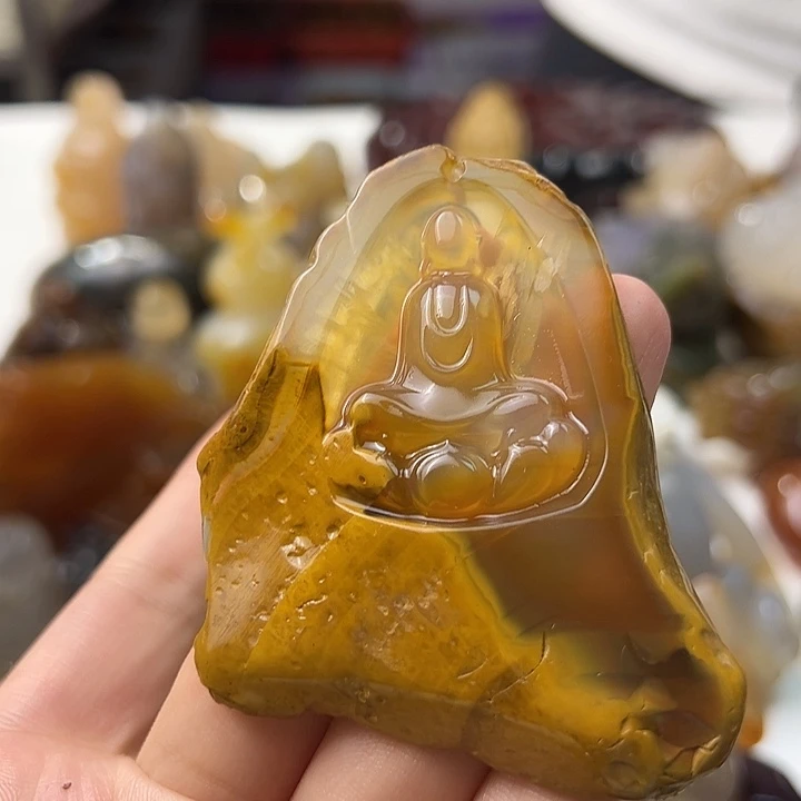 未镶嵌颈饰玛瑙/玉髓