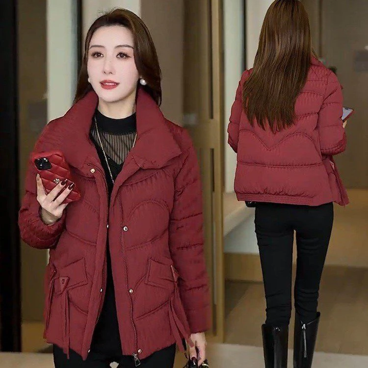 2025年新款冬季棉服爆款小个子短款韩版宽松棉袄30到40岁女款棉衣