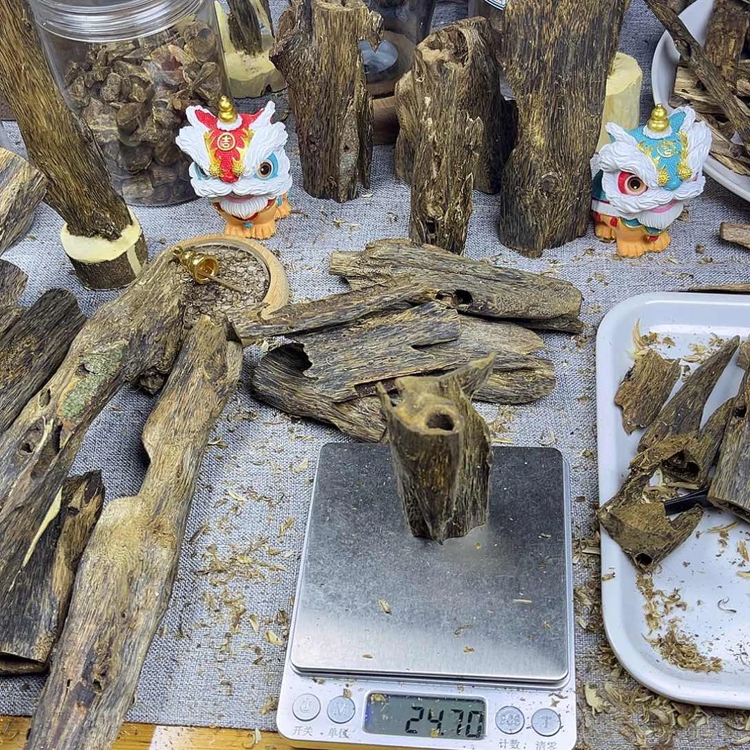 香料奇楠虫漏香24克