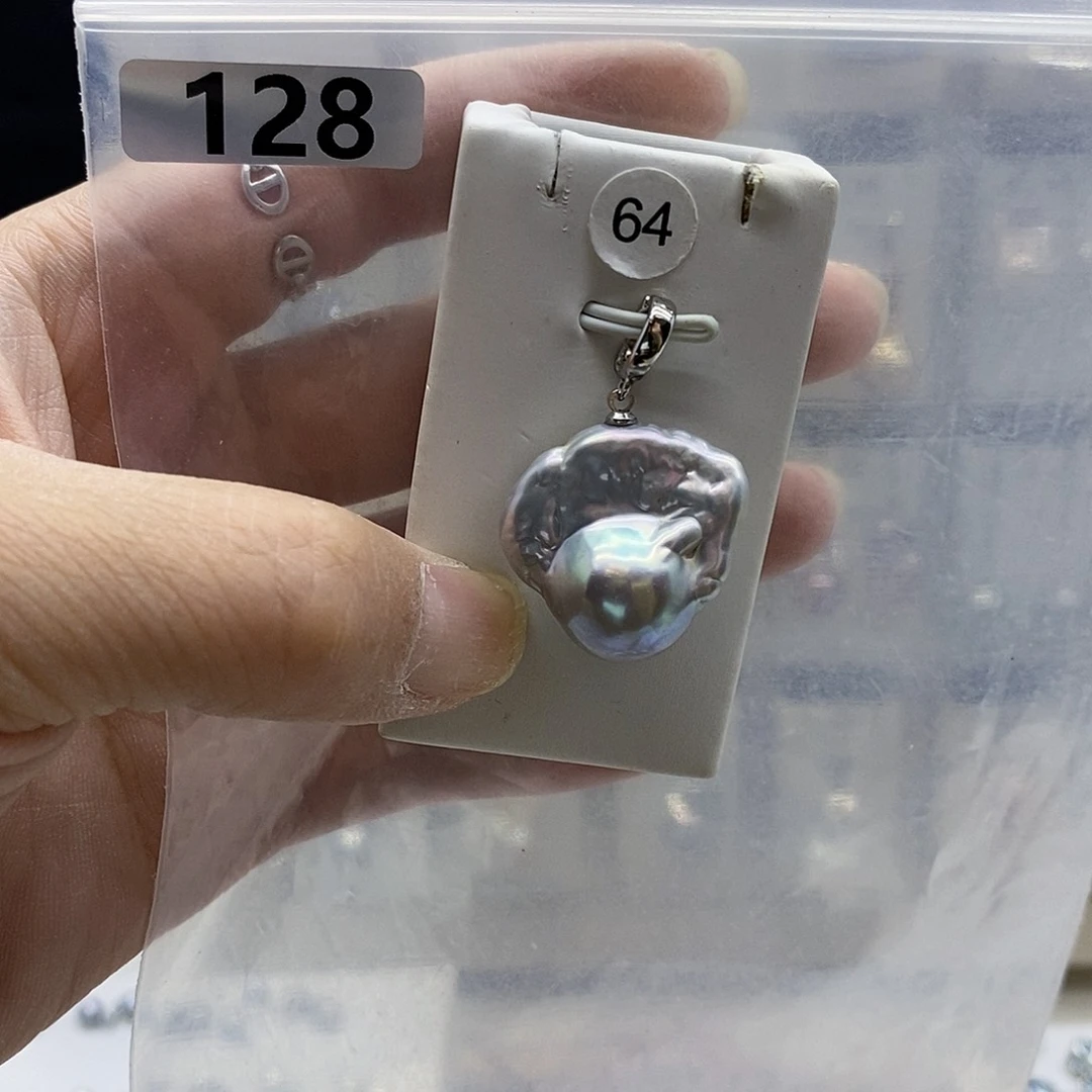 颈饰合金淡水珍珠