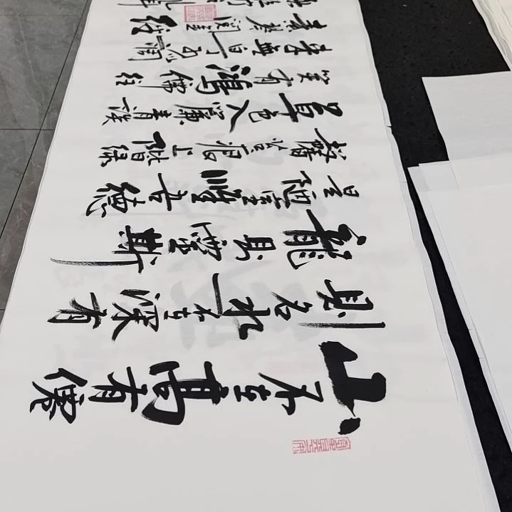 翰墨白武坤老师作品一副