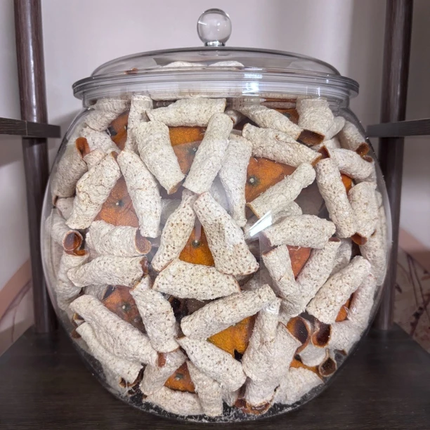 2025年梅江原枝冬后元旦大红皮跨年香甜糯 正宗一线核心新会陈皮