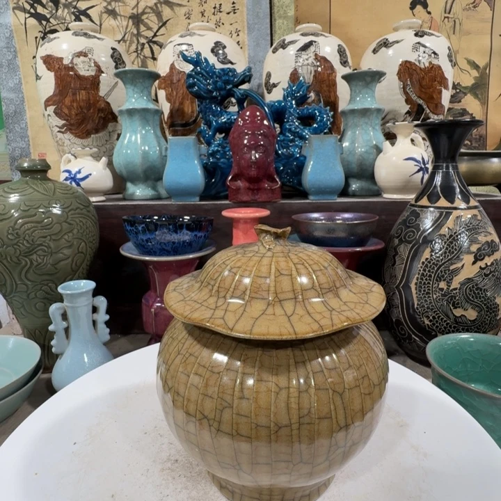 茶盏手工制作陶瓷摆件