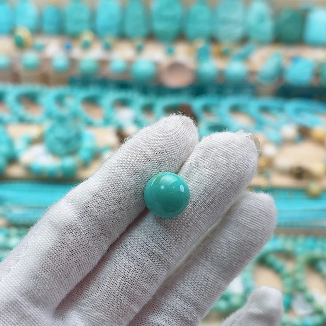 绿松石未镶嵌珠宝奇石11.8