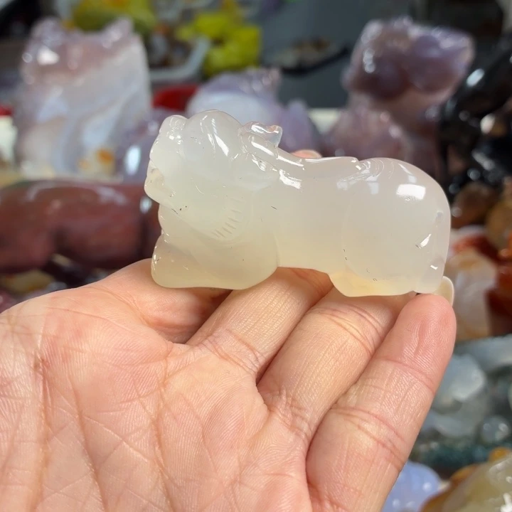 玛瑙/玉髓未镶嵌吊坠(不含链)