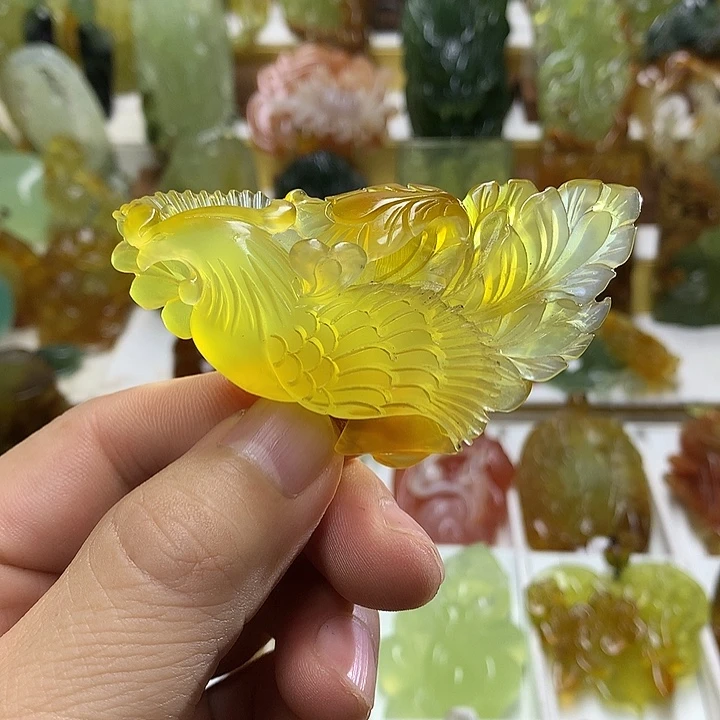 蛇纹石玉未镶嵌珠宝半成品