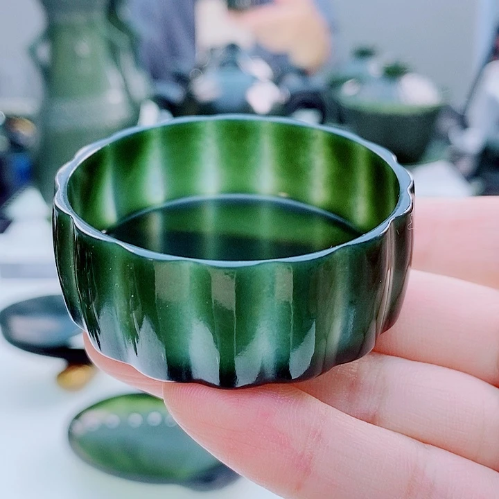 和田玉（青玉）未镶嵌把件