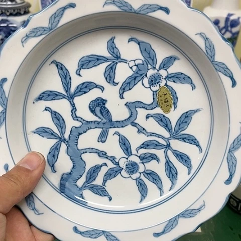 【闪购商品】碟中古工艺品回流瓷器