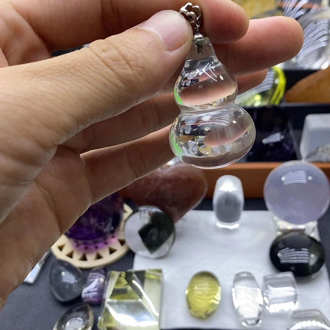 水晶珠宝半成品未镶嵌