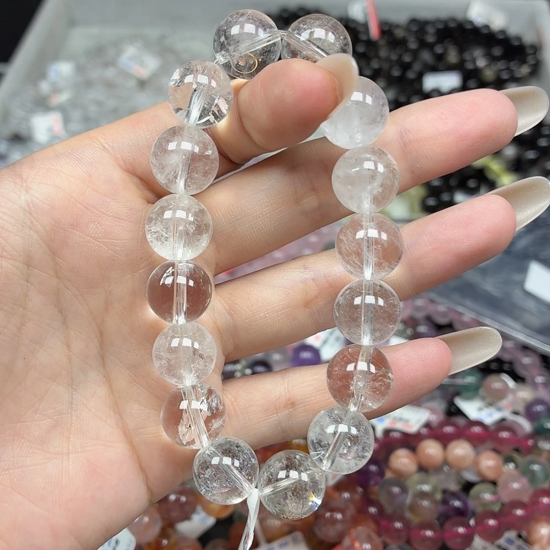 未镶嵌手串水晶卡12喜马拉雅白啊塞50