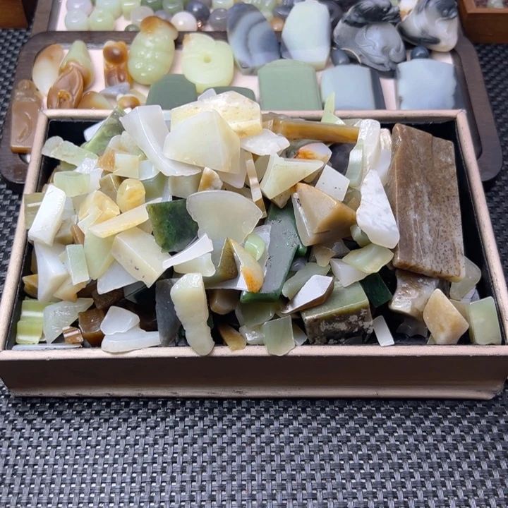 未镶嵌和田玉（糖玉）珠宝半成品