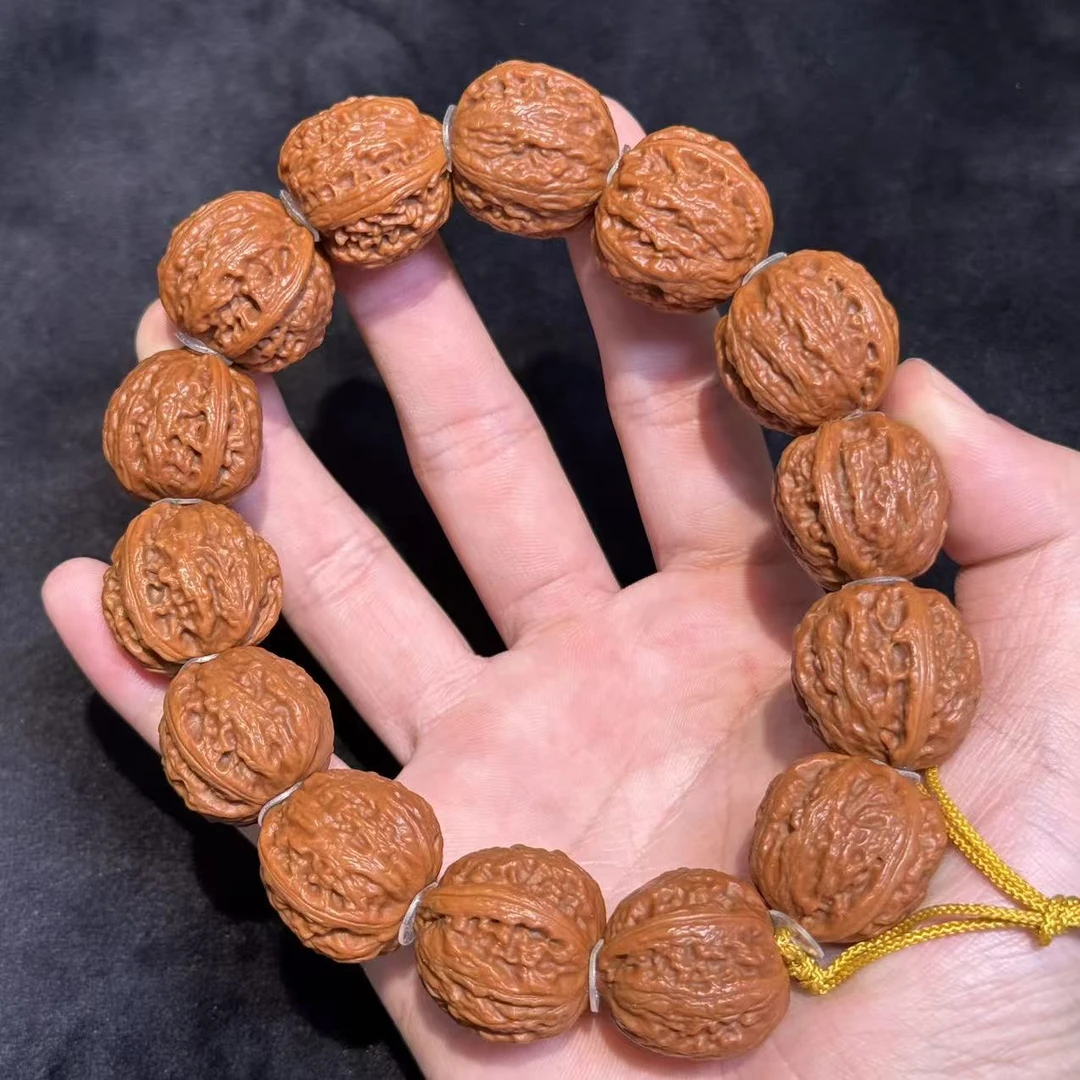 【刘云天专属】L255 核桃秋子八棱手串 23mm