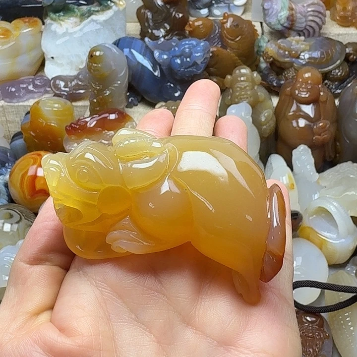 玛瑙/玉髓未镶嵌饰品