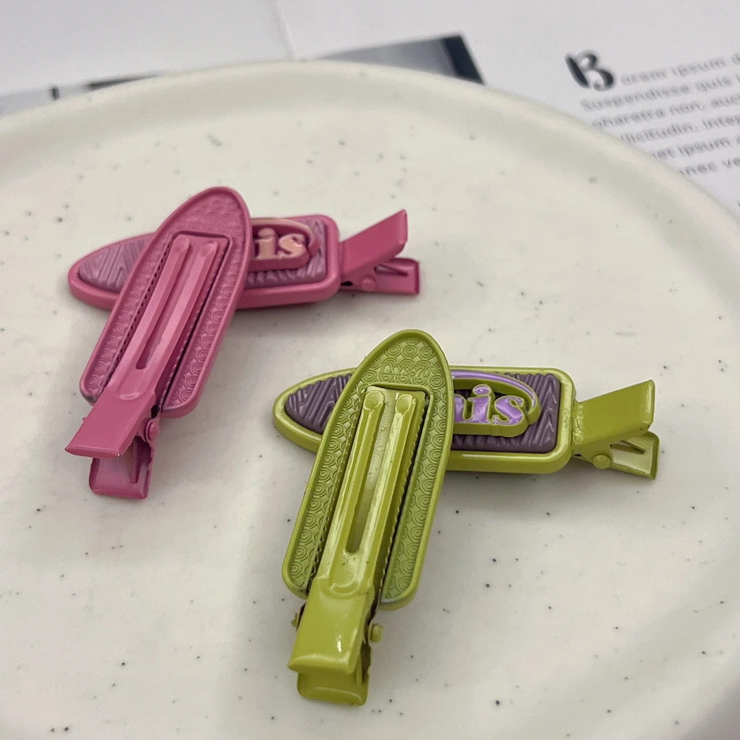 彩色小铲子无痕夹侧边夹J281