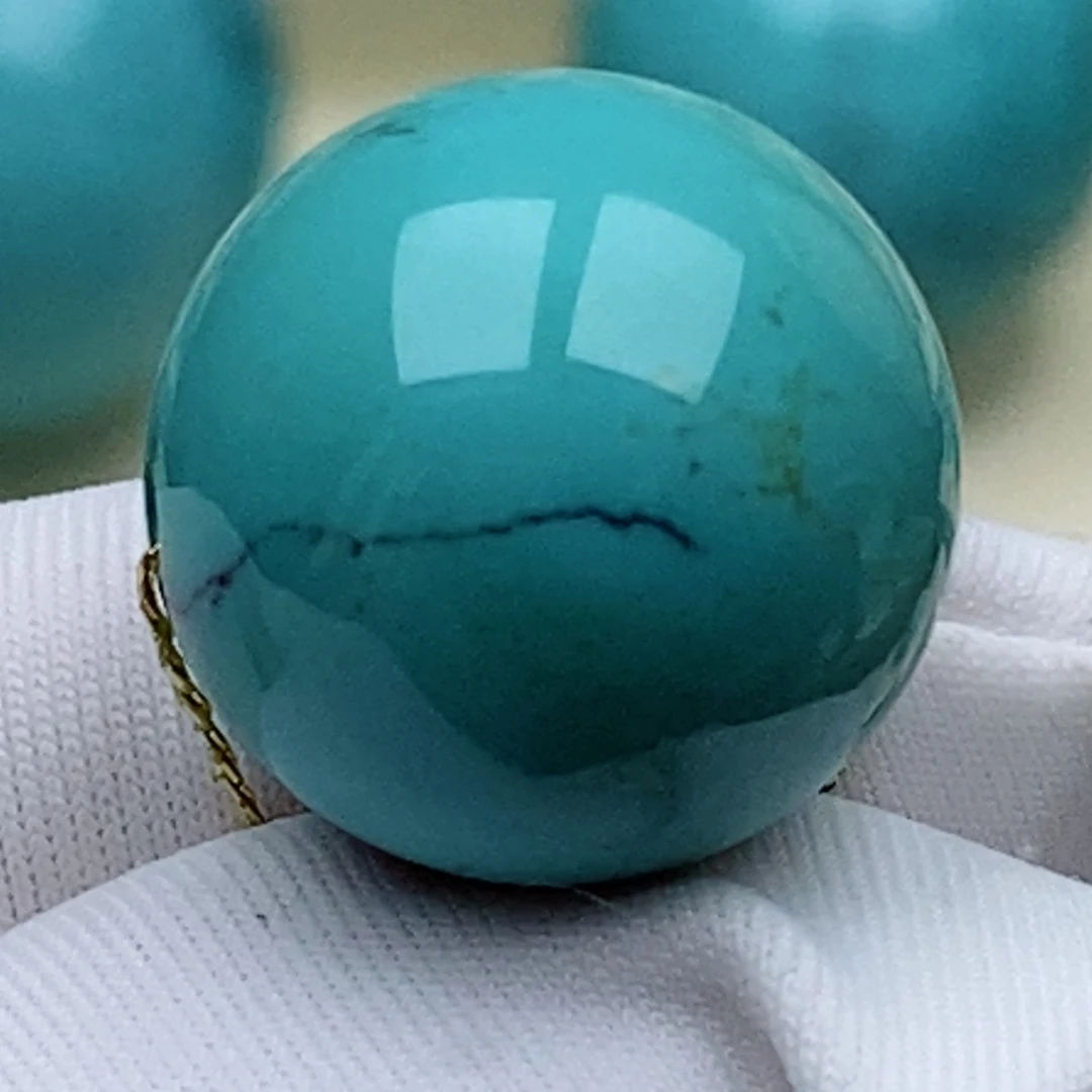 绿松石未镶嵌珠珠