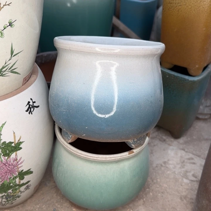 瑕疵花盆处理啦口14高15