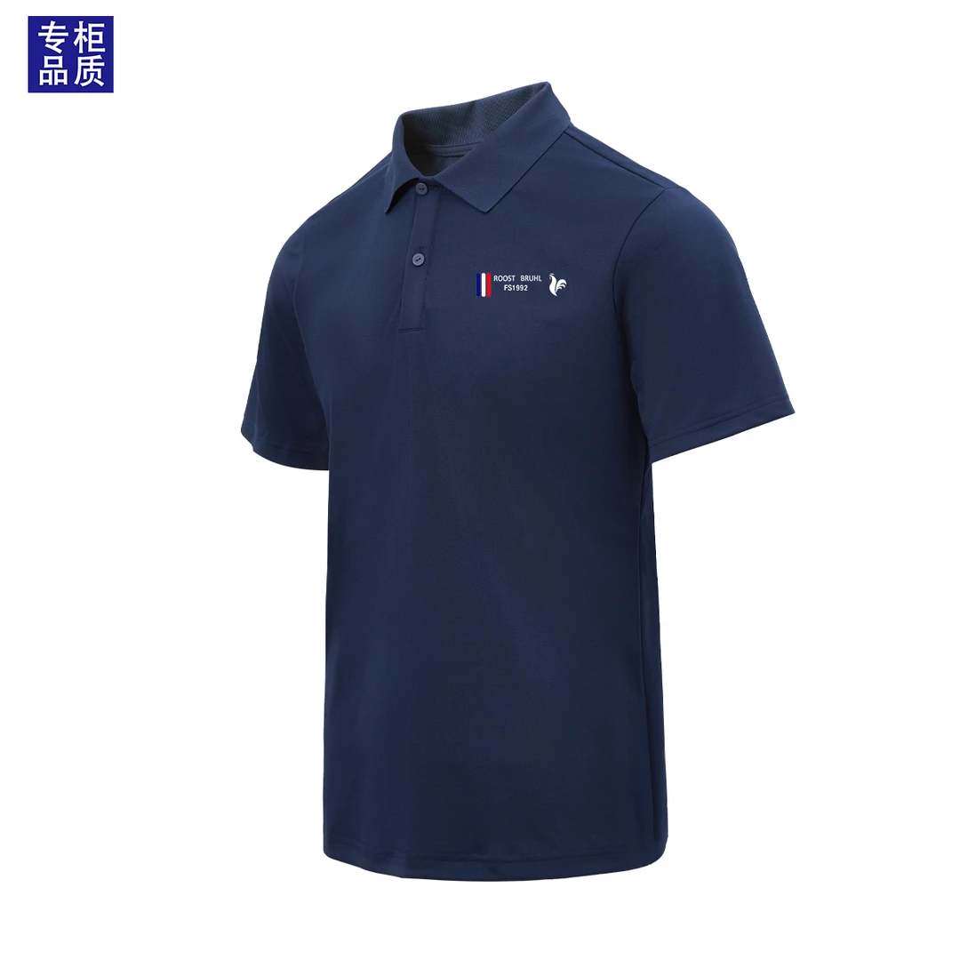 公鸡国潮polo衫男夏季痞帅翻领保罗宽松休闲大码短袖t恤时尚透气