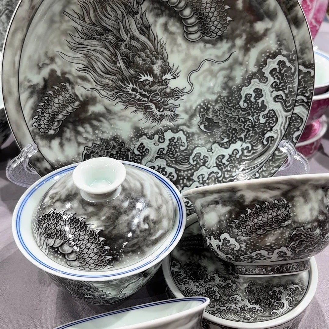 瓷片景德镇瓷器博物陈列