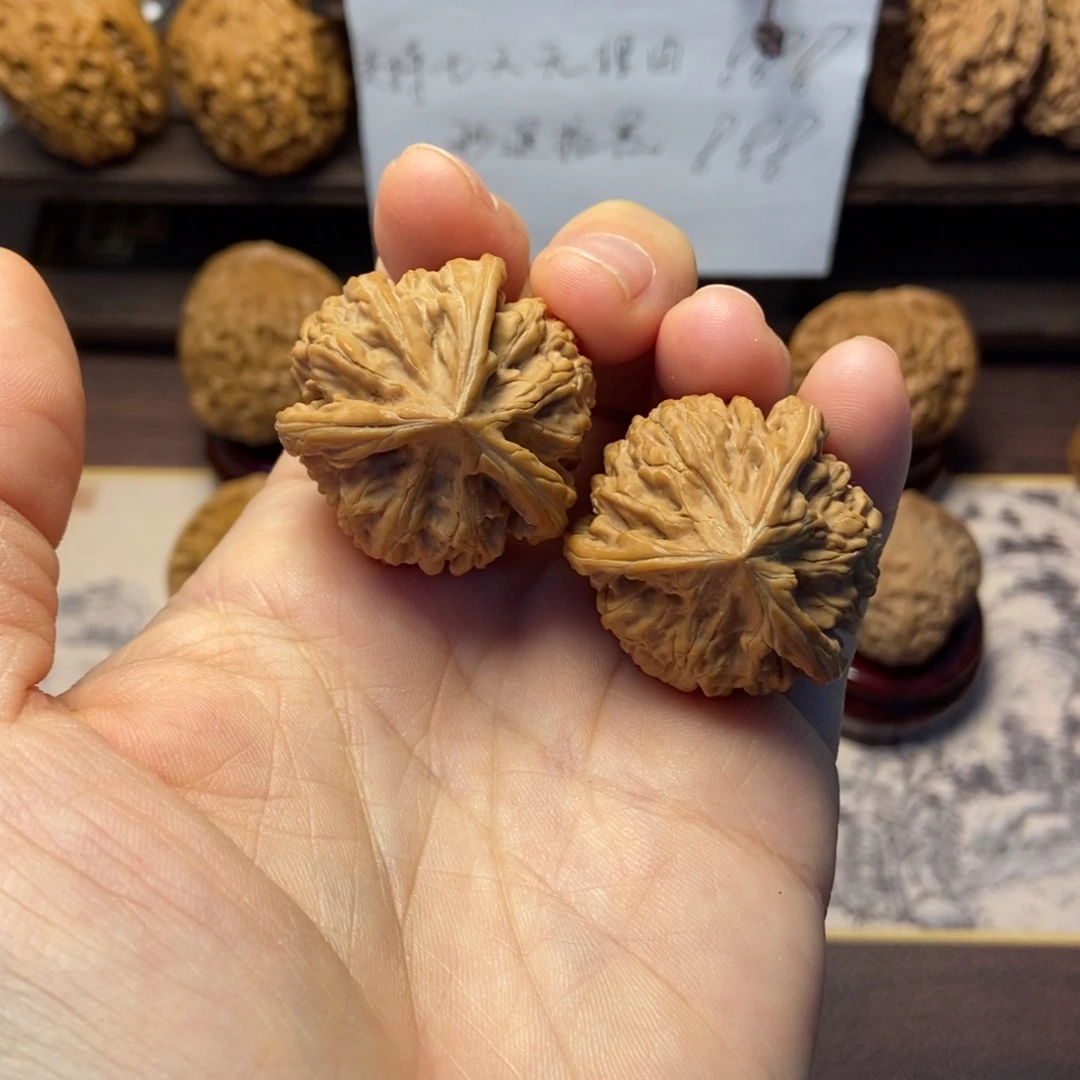 文玩核桃把件全品文山三棱33