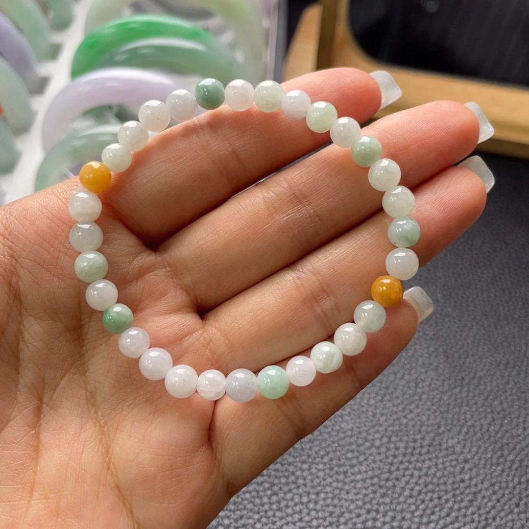 翡翠未镶嵌手串手串
