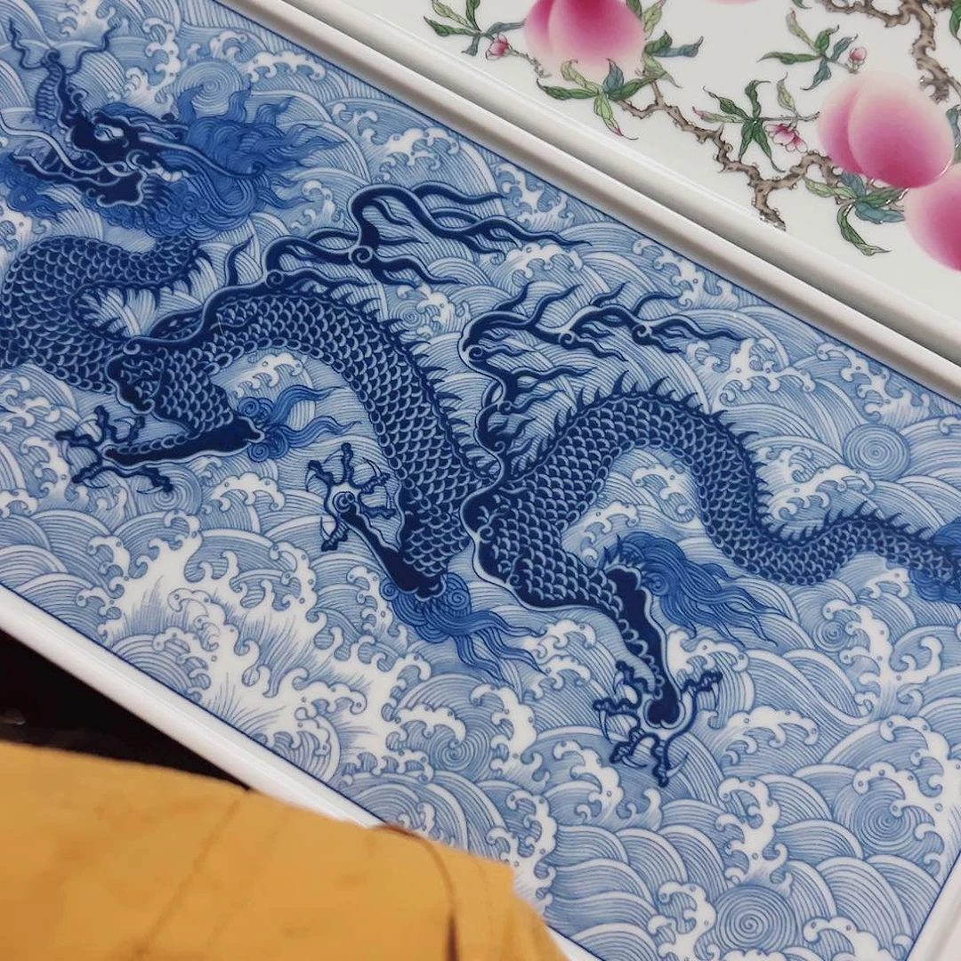 飞***族瓷片景德镇陶瓷艺术价格