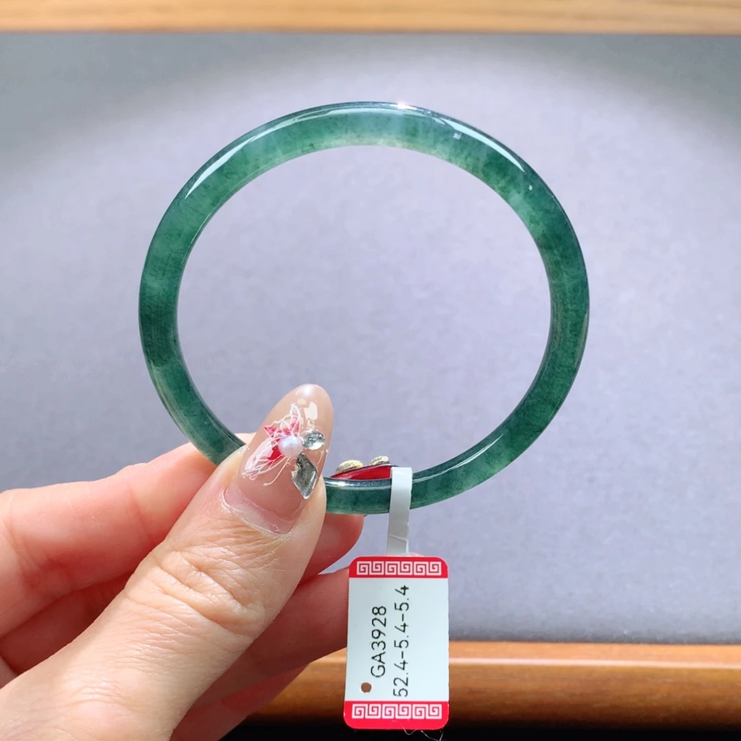 翡翠手镯未镶嵌天然翡翠手镯叮当镯