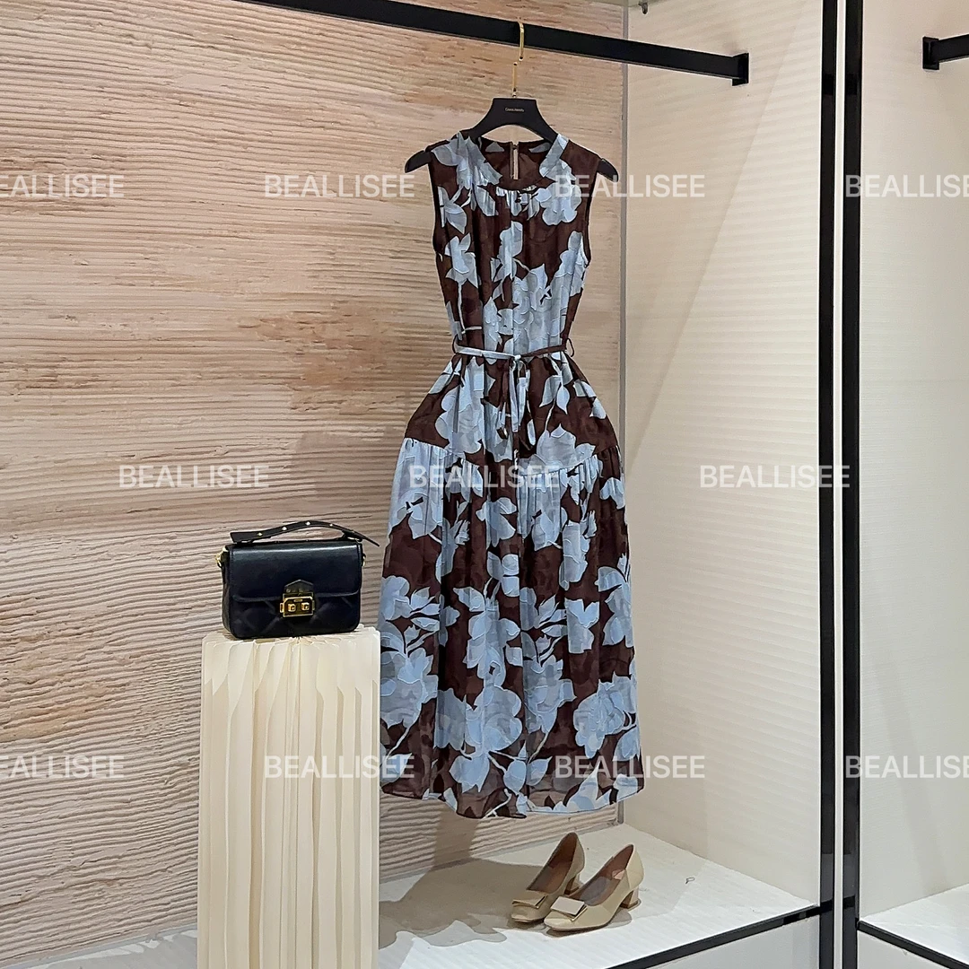 【宠粉价】度假风夏季新款无袖显瘦国风系减龄连衣裙气质宽松W-A460