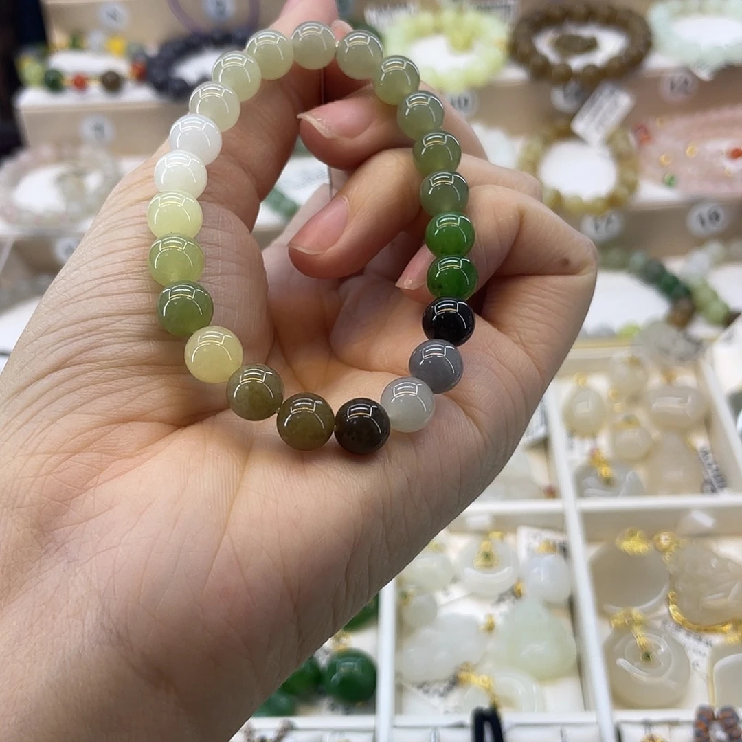 和田玉未镶嵌手串