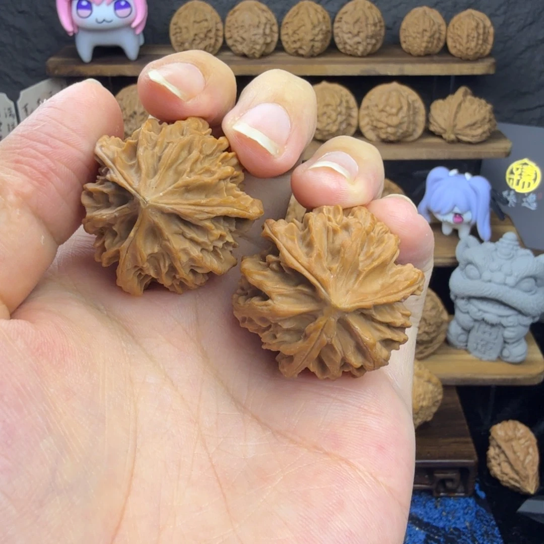 把件文玩核桃35尺岐山三棱