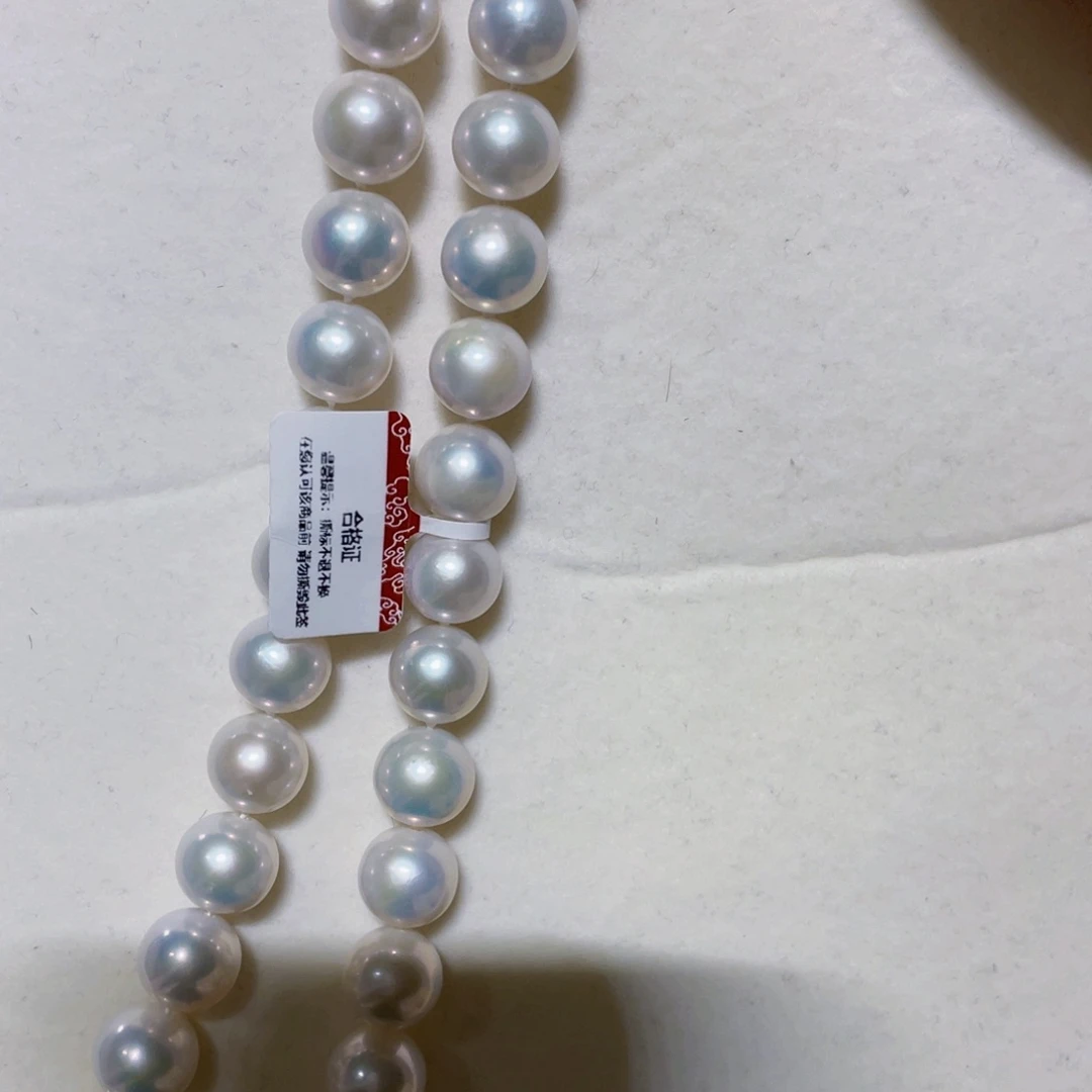 煜***I淡水珍珠颈饰银S925镶嵌