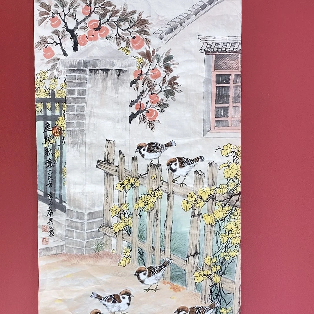 国画大风堂嫡传-侯果山老师作品路