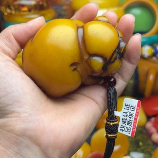 未镶嵌琥珀手链蜜蜡