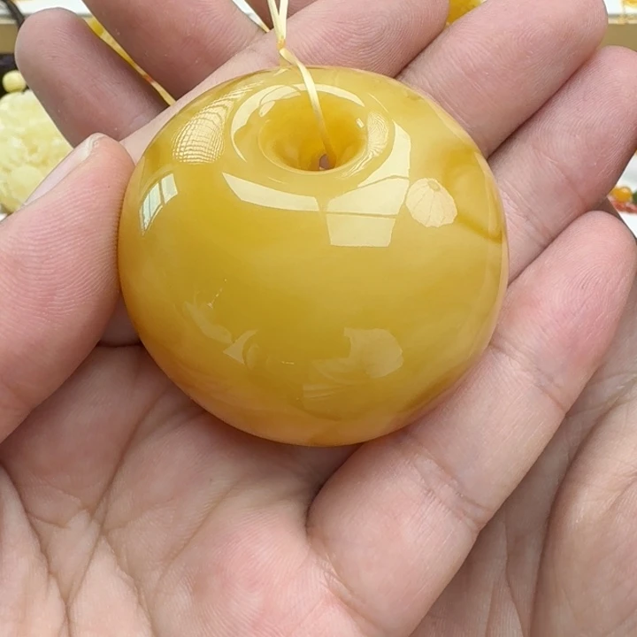 琥珀颈饰未镶嵌假一赔十，25