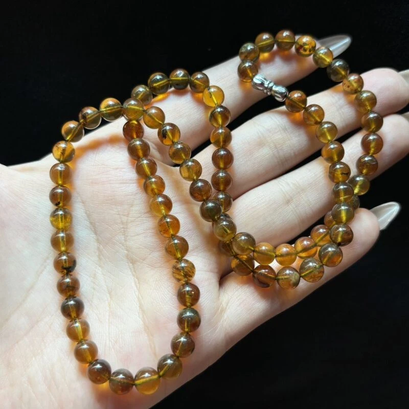 天然琥珀项链天然琥珀项链【多样性发其一】【多样性发其一】