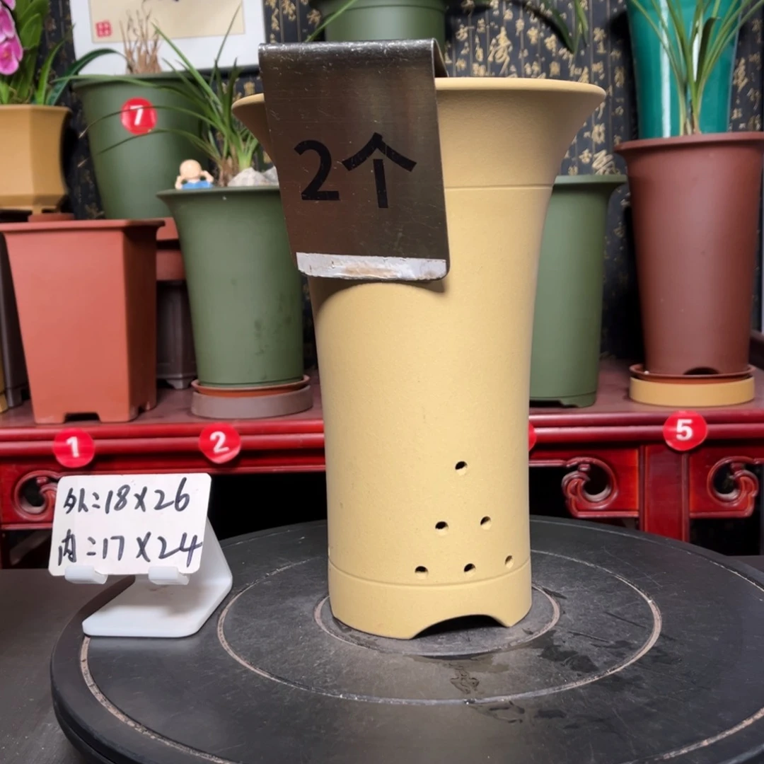 紫砂花盆紫砂花盆