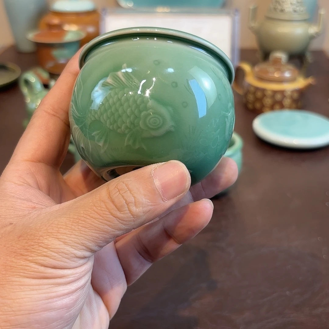 瓷片龙泉青瓷福利青瓷