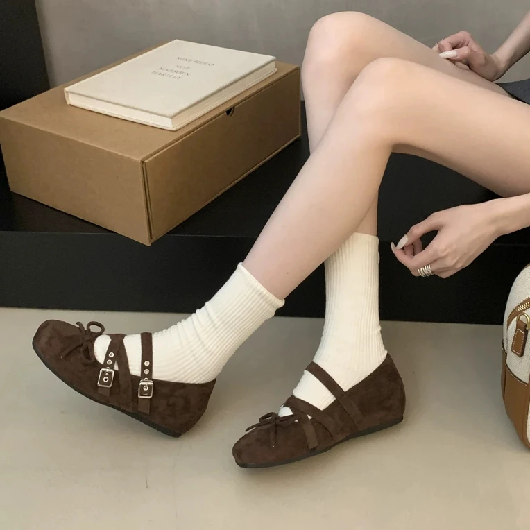 胖脚天菜鞋~5️⃣厘米内增高玛丽珍软底浅口单鞋圆头百搭女鞋