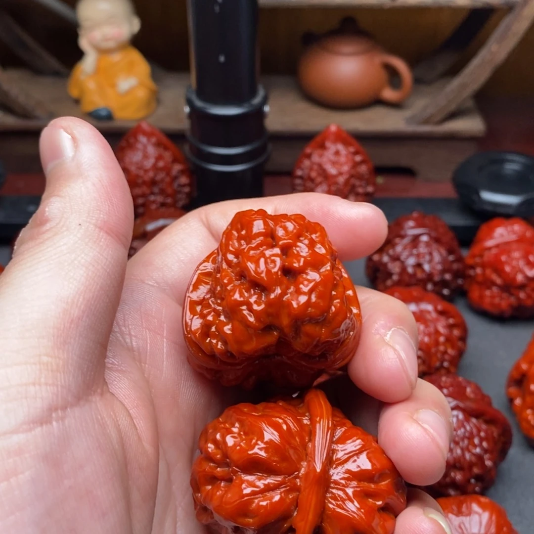 吊坠文玩核桃A*~38蛤蟆头