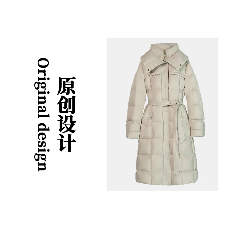 【航睿专属】长款A型假两件羽绒服CAJC1225