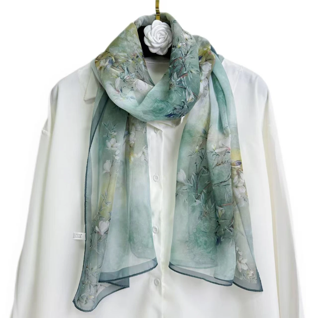 春意融融160/50桑蚕丝飘带