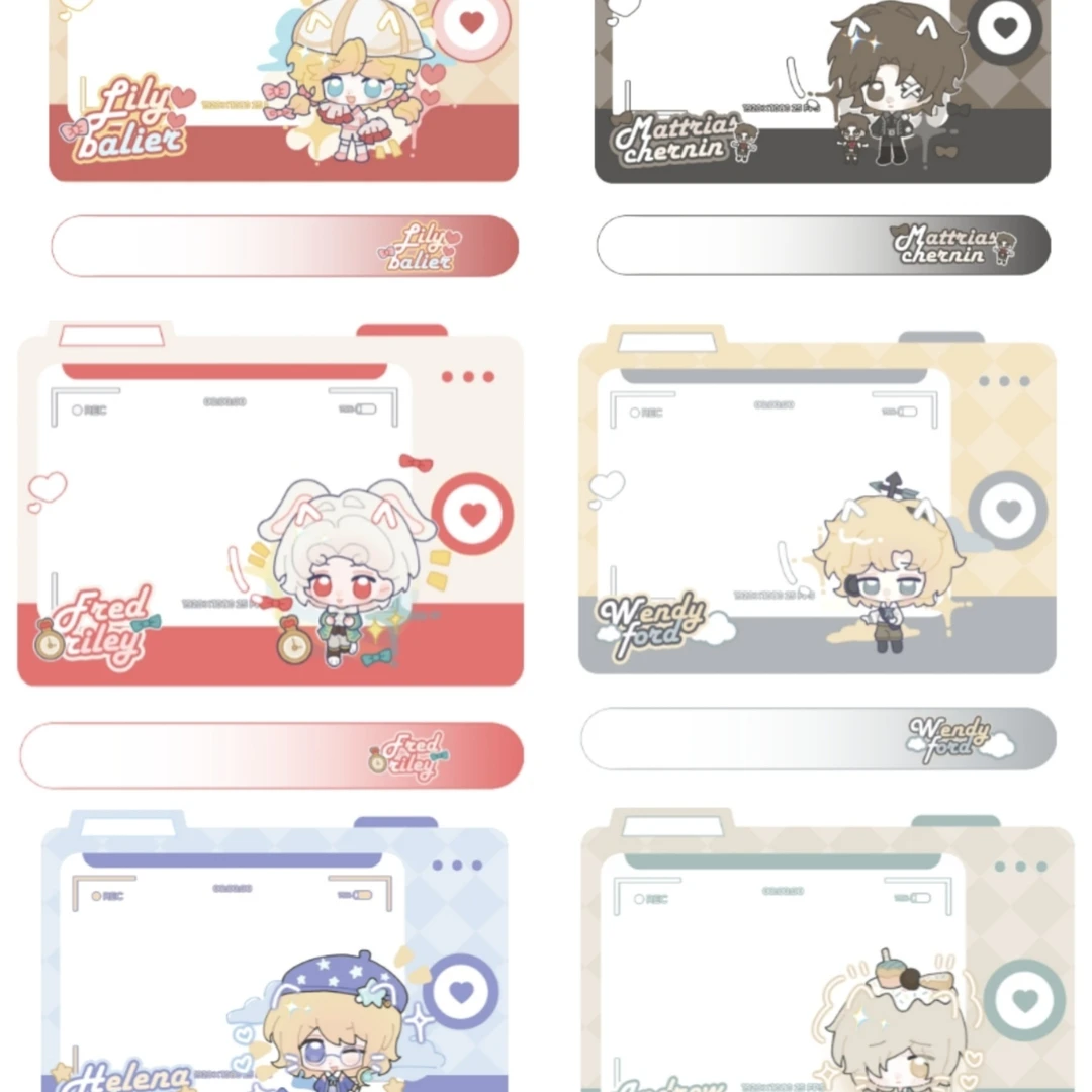 软糖系列 8*8cm亚克力打卡棒