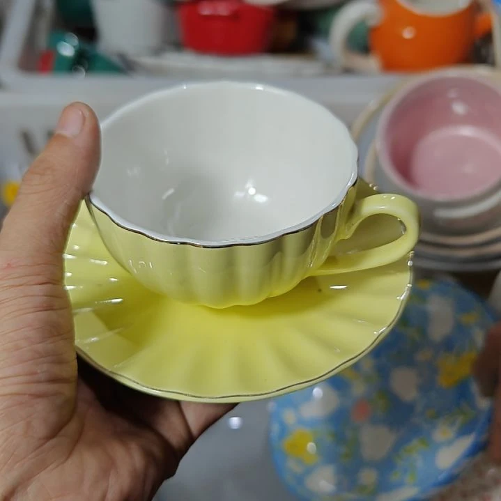 瓷片陶瓷餐具杯碗盘微瑕介意慎拍满15.9元包邮