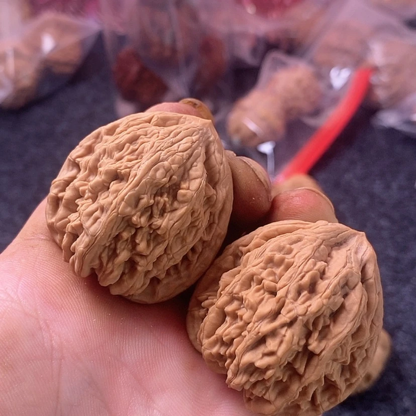 【闪购商品】文玩核桃吊坠41蓟县虎头王