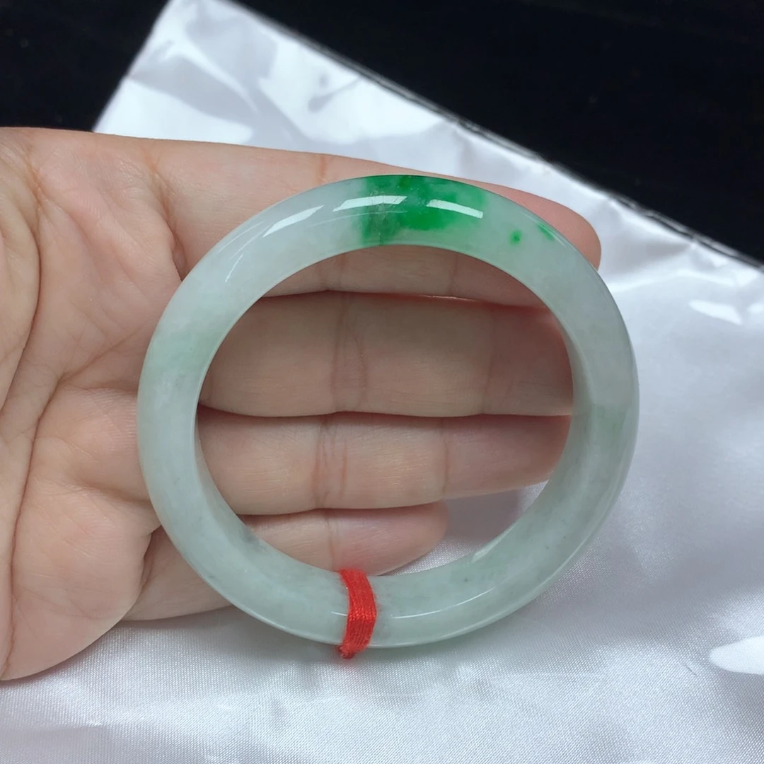 翡翠手镯未镶嵌正圈56.7