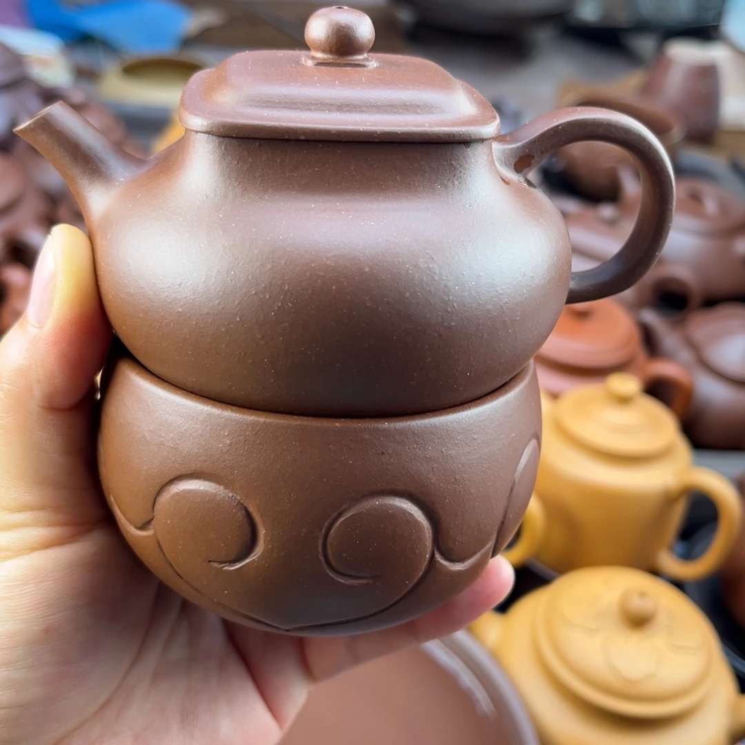 皮****茶壶紫砂宜兴紫砂