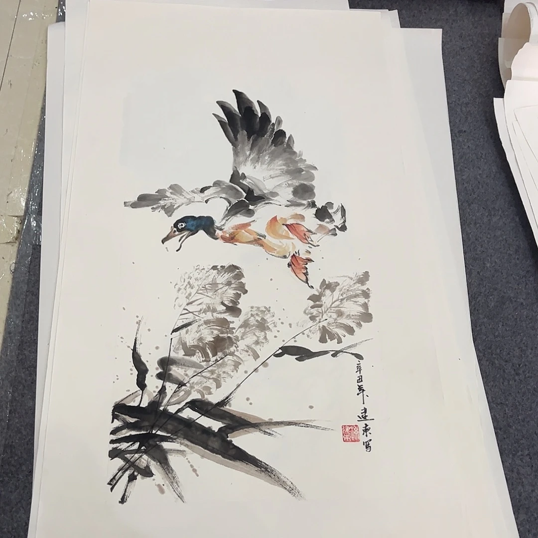 国画TD精品国画作品单幅任发